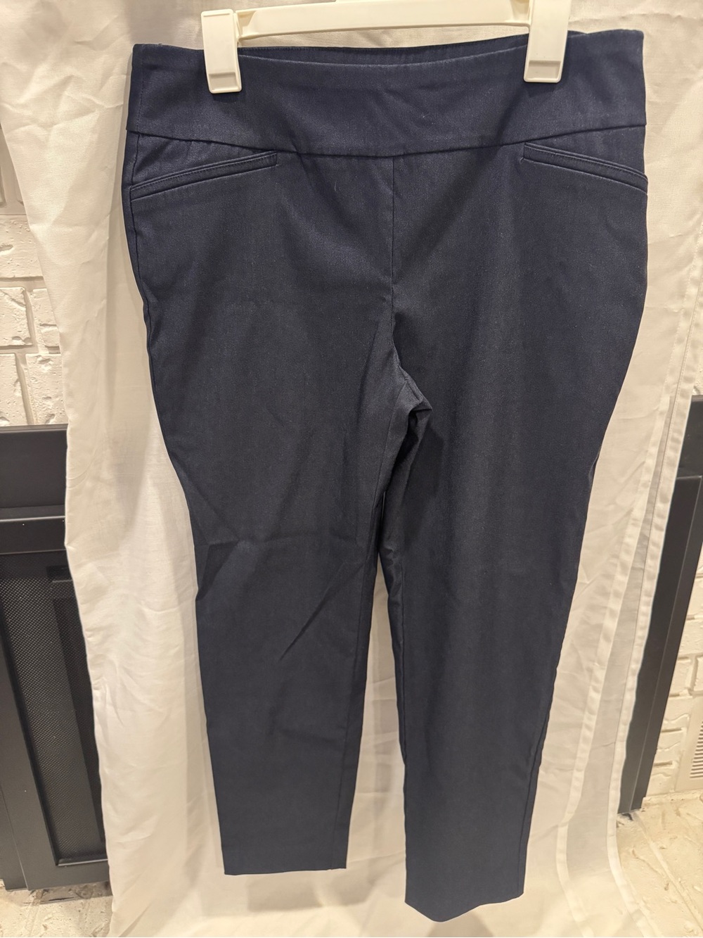 Van Heusen Dark Navy Stretch Pull-On Pants
